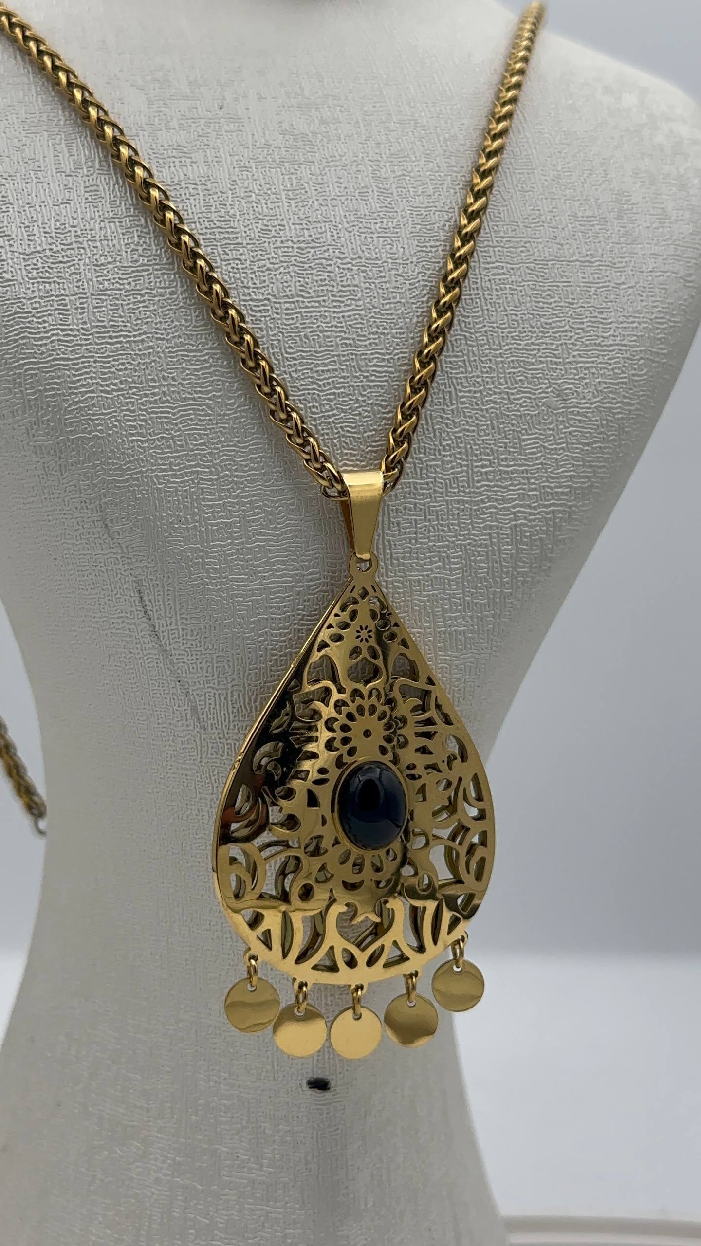 Collier messkia 3500 DA acier inoxydable garantie 10 ans ✨