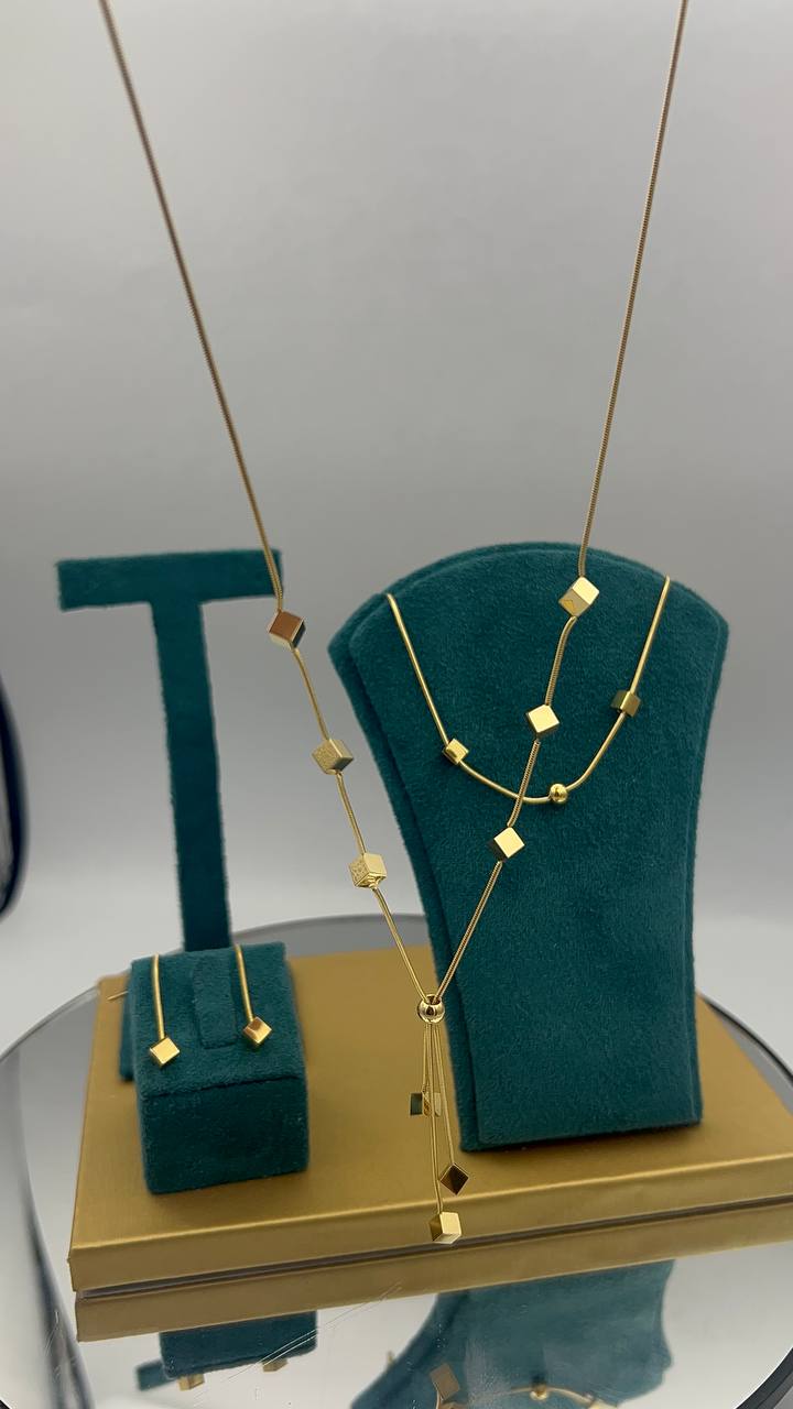 Parure cube 4200 DA | Nouveauté ✨❤️