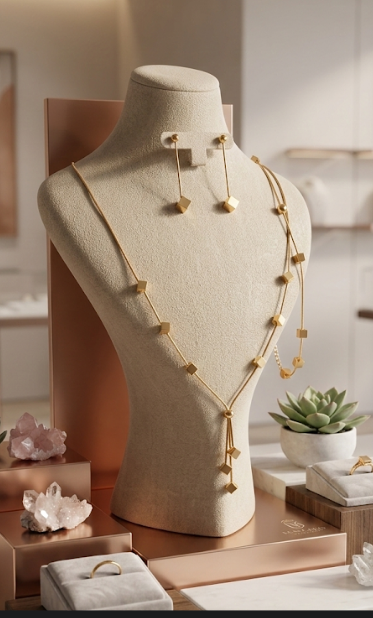 Parure cube 4200 DA | Nouveauté ✨❤️