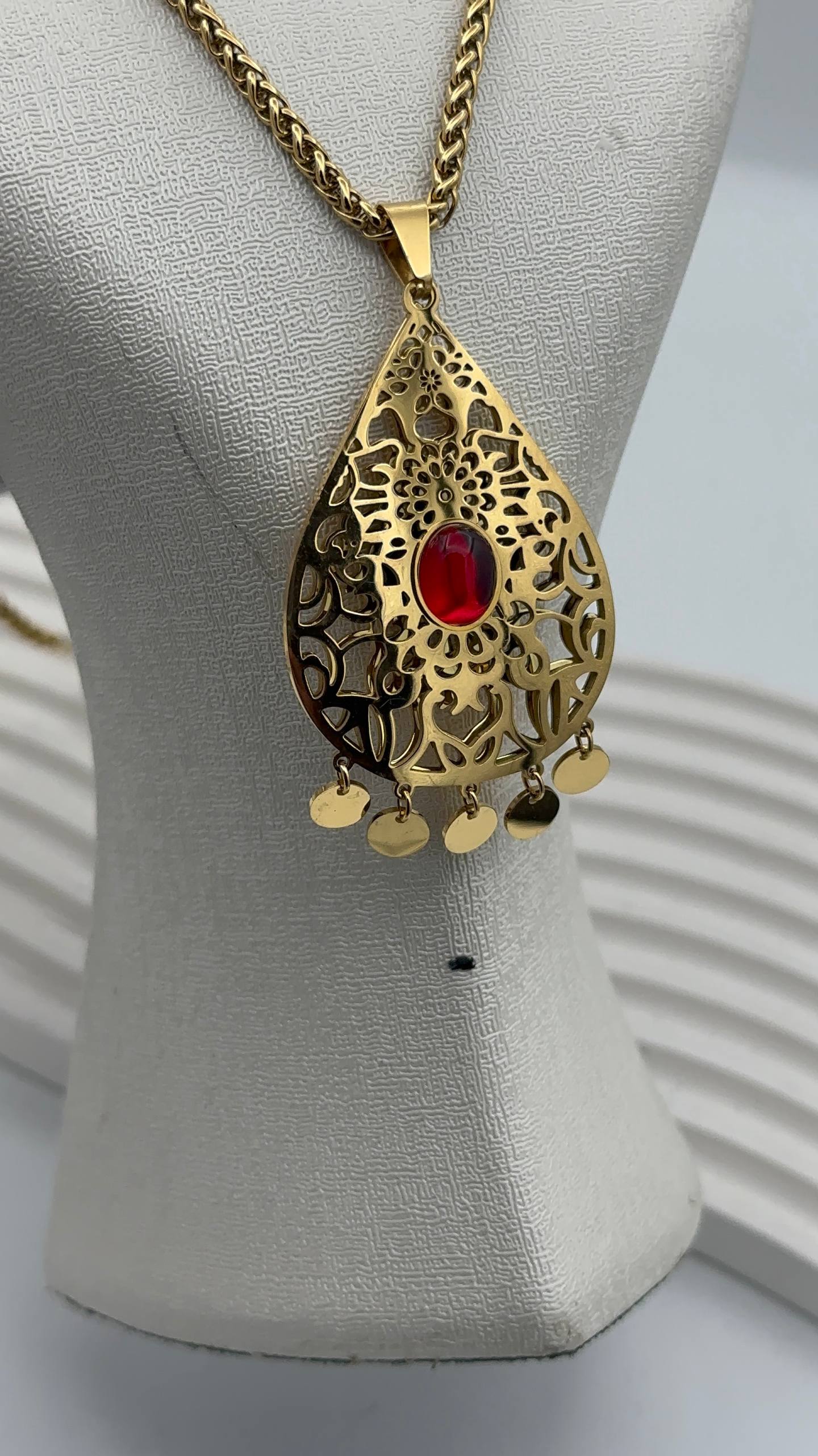 Collier messkia 3500 DA acier inoxydable garantie 10 ans ✨