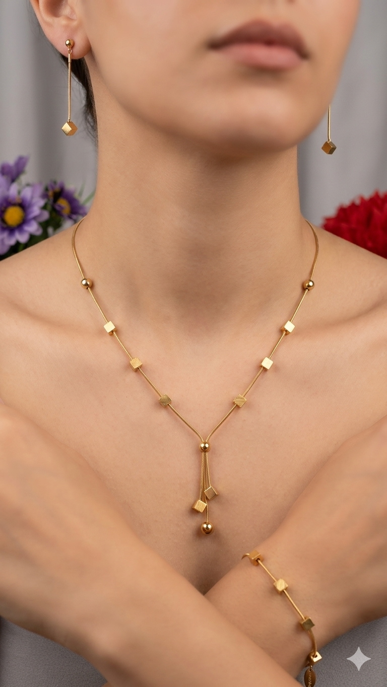 Parure cube 4200 DA | Nouveauté ✨❤️