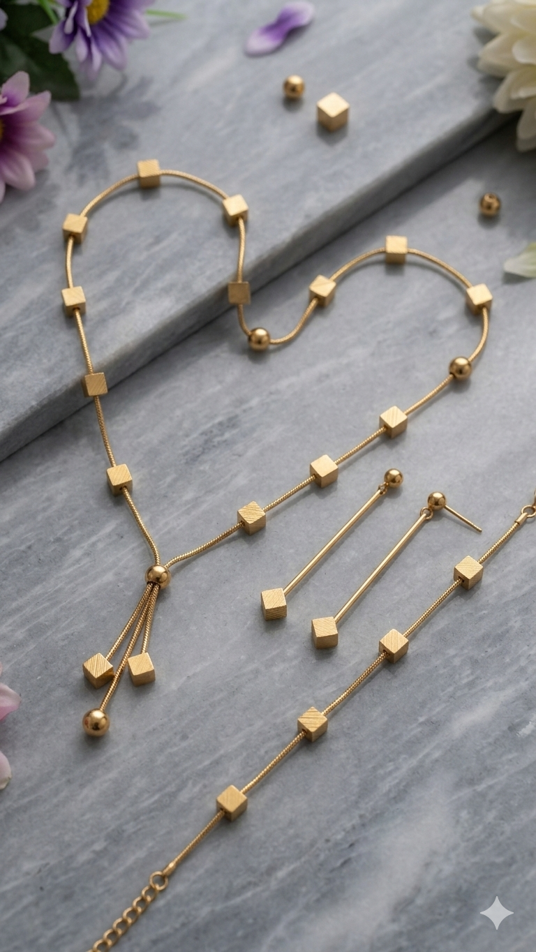 Parure cube 4200 DA | Nouveauté ✨❤️