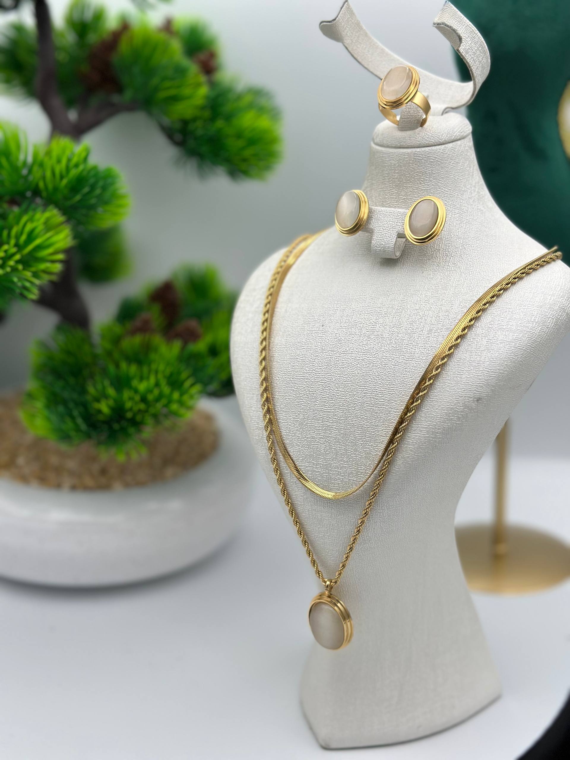 parure vintage 3 Pcs | لمسة كلاسيكية برجوع جميل ✨ | اطلب الان و عندك هدية 🎁