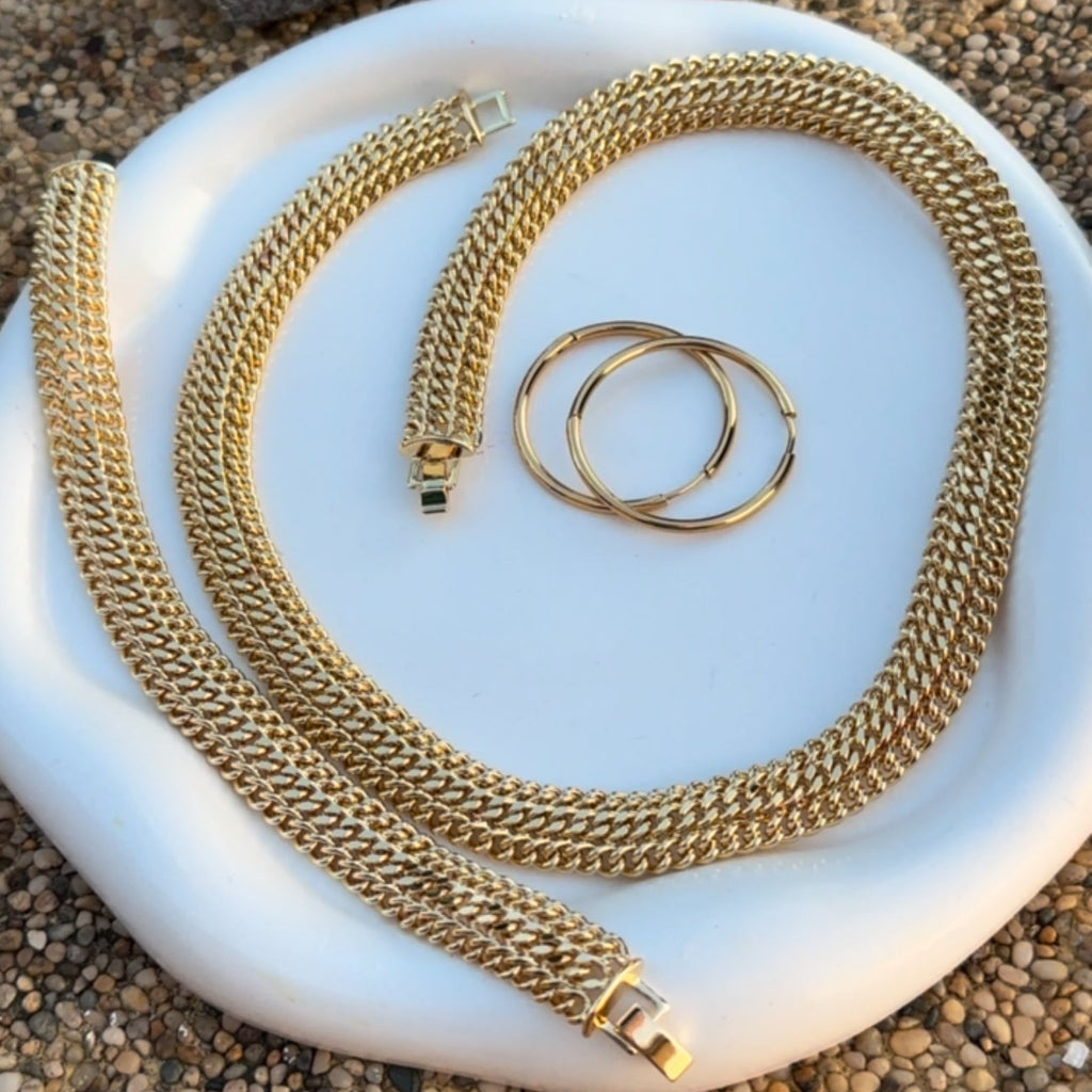 PARURE AMÉRICAIN 4490 DA - CADEAU 🎁 | LIVRAISON GRATUITE ❤️
