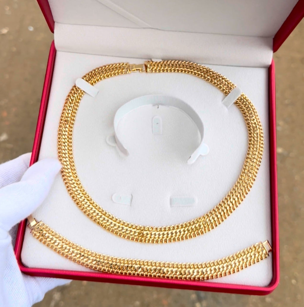 PARURE AMÉRICAIN 4490 DA - CADEAU 🎁 | LIVRAISON GRATUITE ❤️