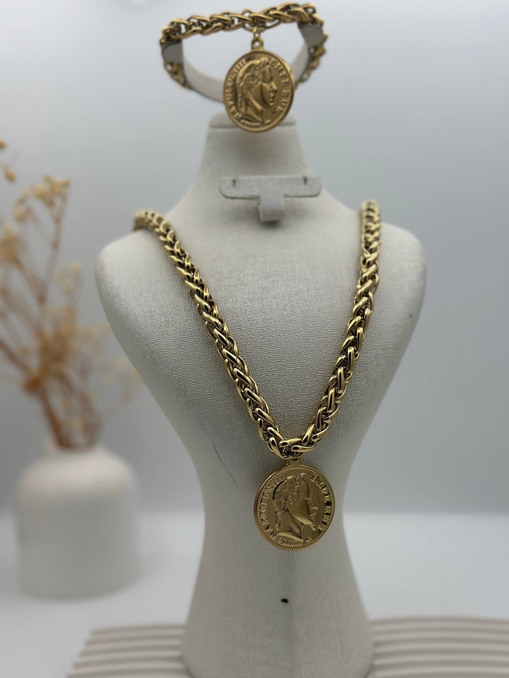 Parure Palmier 2 Pcs | 4990 DA