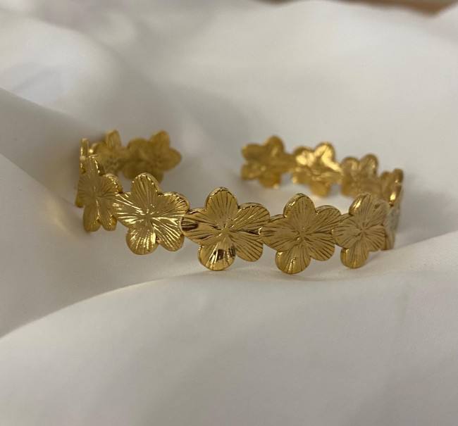 Bracelet et bague flora jonc 3490 DA