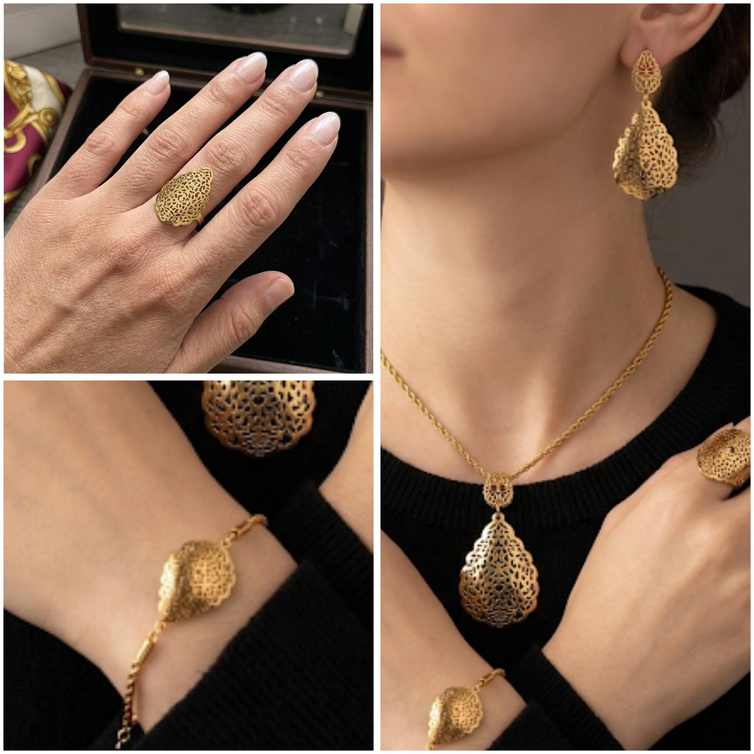 Parure marrakech moti numero 01 | 4990 DA ✨✨🌸