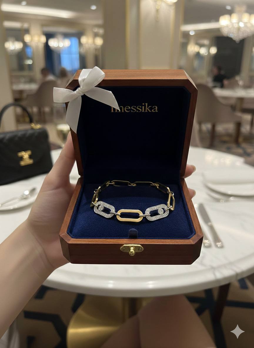 Gourmette messika deux temps 3500 DA 🔥❤️