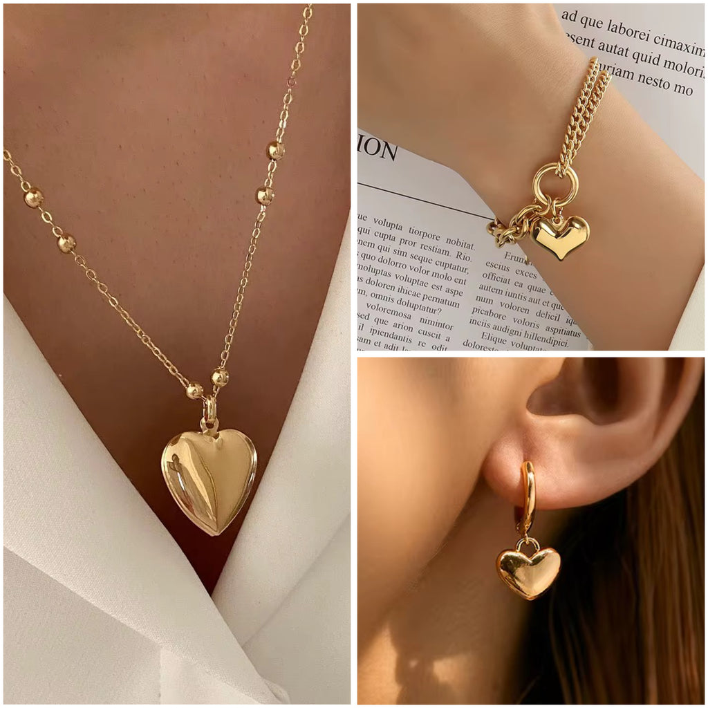 Parure 3 Coeur | طقم ثلاث قلوب العشق | اطلب الان و عندك هدية 🎁