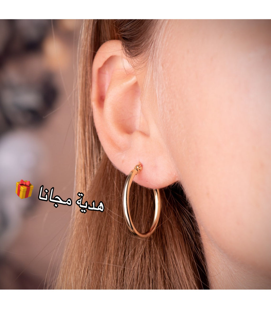 ب 3900 دج فقط : طقم ثلاث قطع + علبة هدية مجانا🎁 + حلقات بوكل هدية ✨و التوصيل الى باب المنزل مجاني
